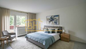 Schlafzimmer -Einrichtungsbeispiel 1 KI-generiert